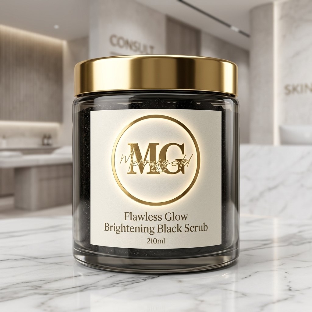 Flawless Glow Brightening Black Scrub