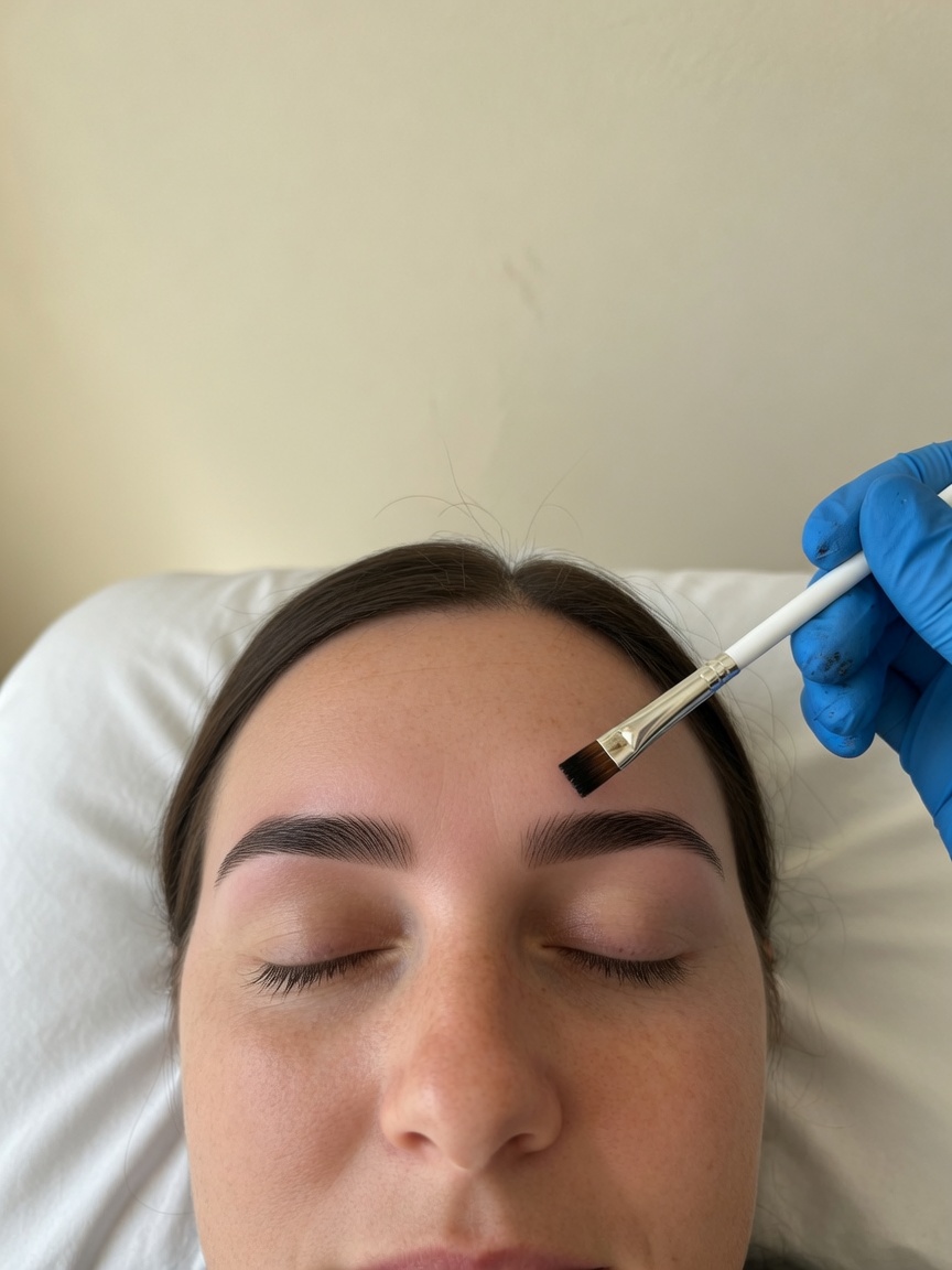 Brow Lamination with Tint