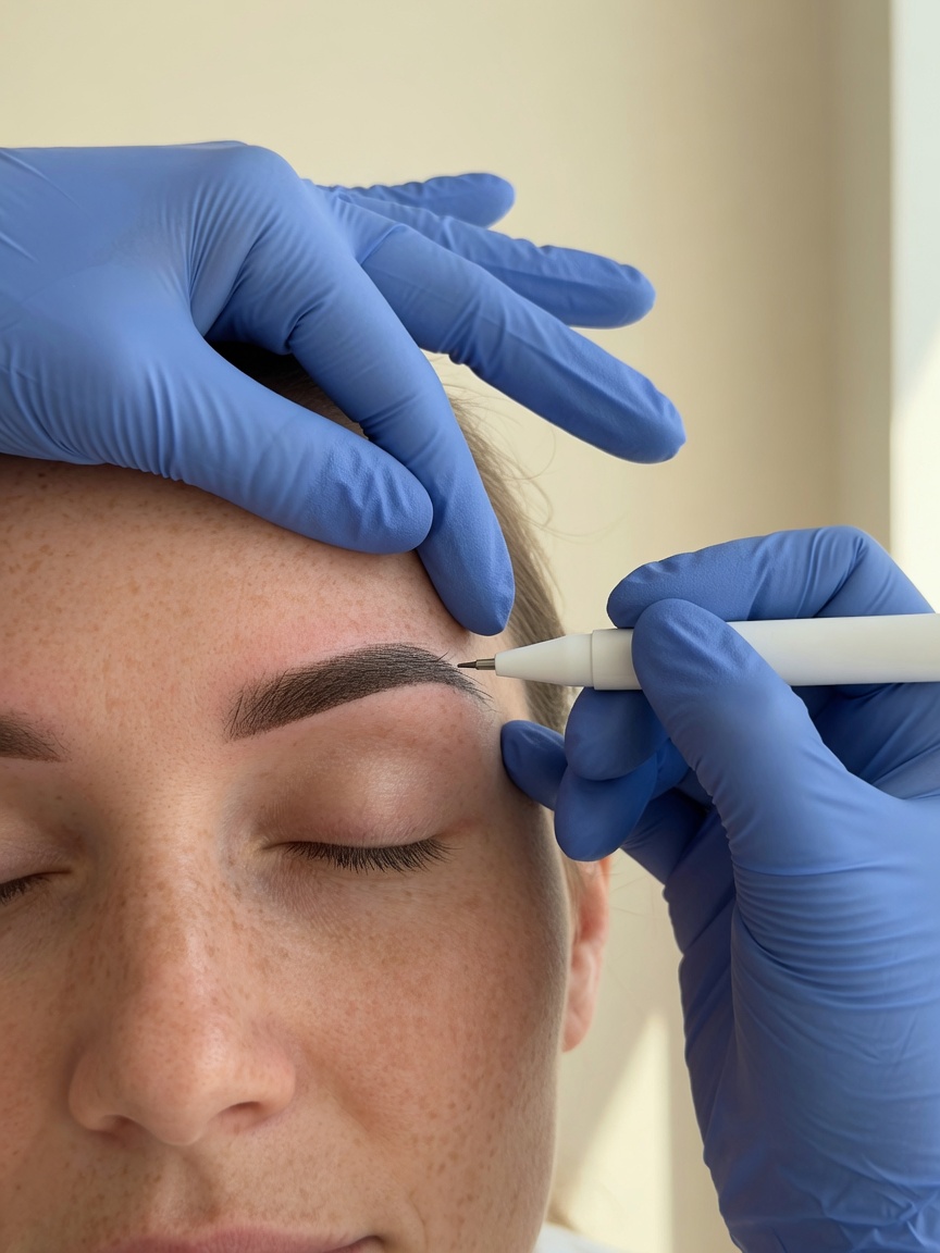 Ombré Powder Brows